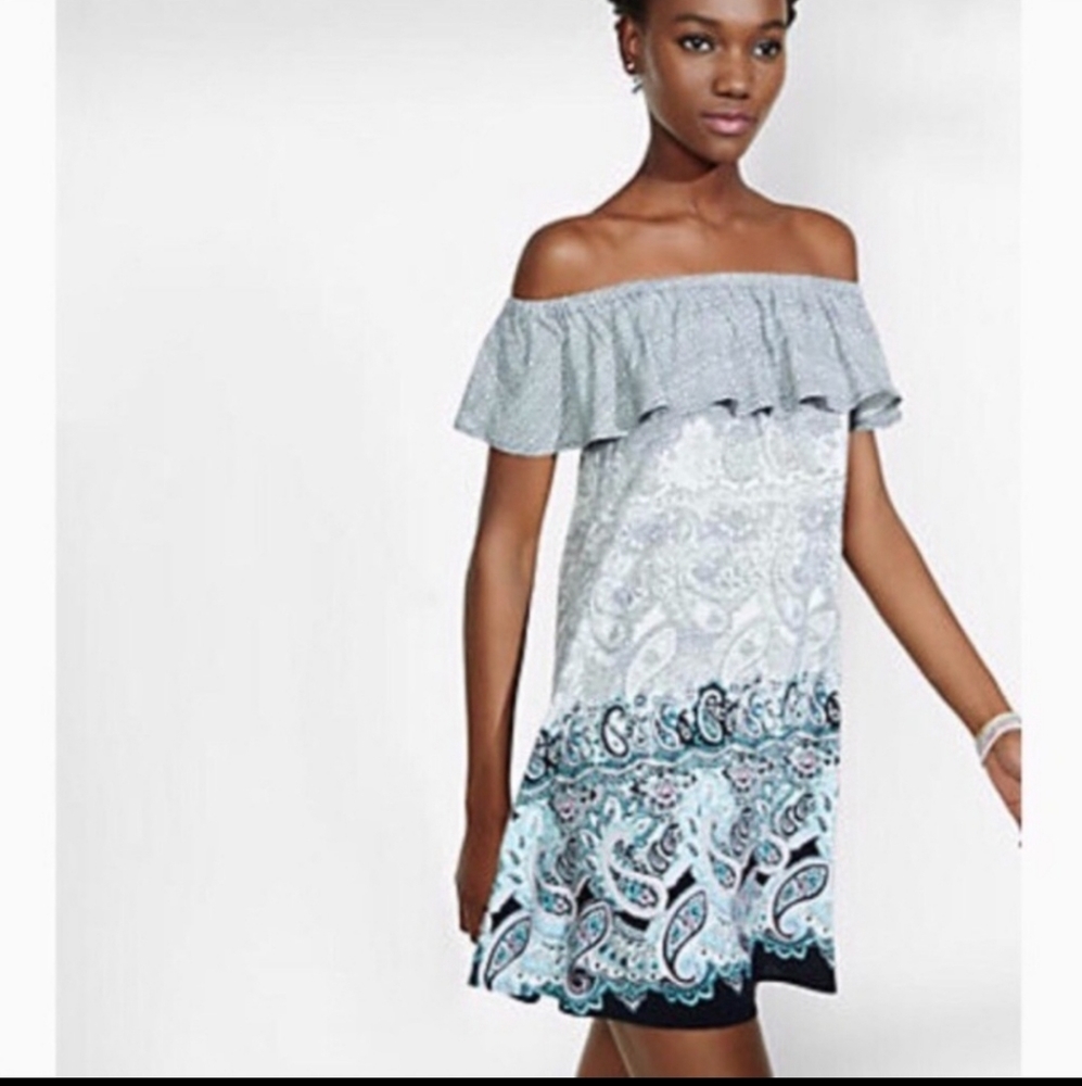 Express Off Shoulder Dress